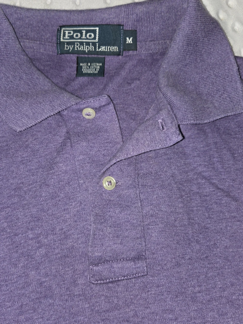 Men’s Size Medium Polo by Ralph Lauren Purple Polo Shirt Short Sleeve